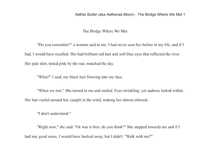 write a short story